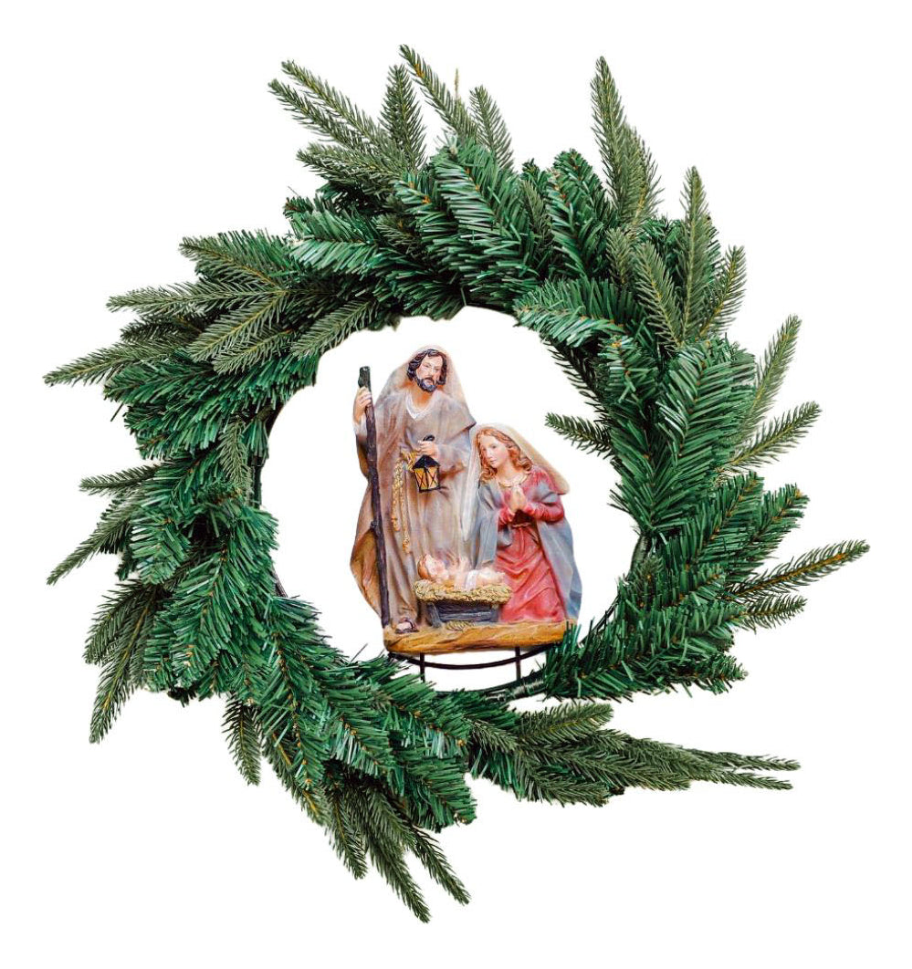 Guirlanda Presépio Sagrada Família 40cm - Image 2