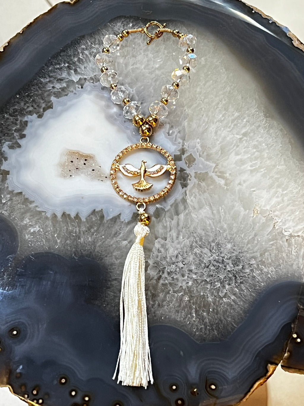 Kit Vela Oratório Slim N.S. Aparecida + Face de Jesus Cristo em 3D + Dezena do Espirito Santo - Image 2